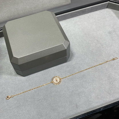[Angela Jewelry]LUCKY MOVE DIAMOND PAVED BRACELET