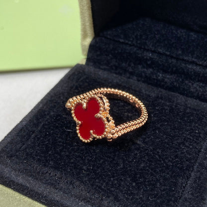 [Angela Jewelry]CLOVER RIVERSIBLE RING GOLD COLLECTION