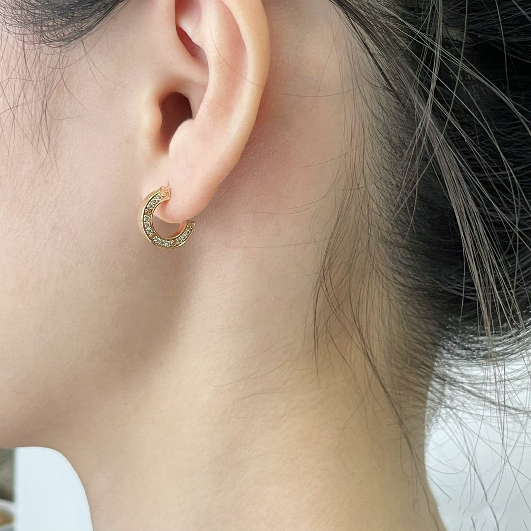 [Angela Schmuck]LIEBE DIAMANT OHRRINGE