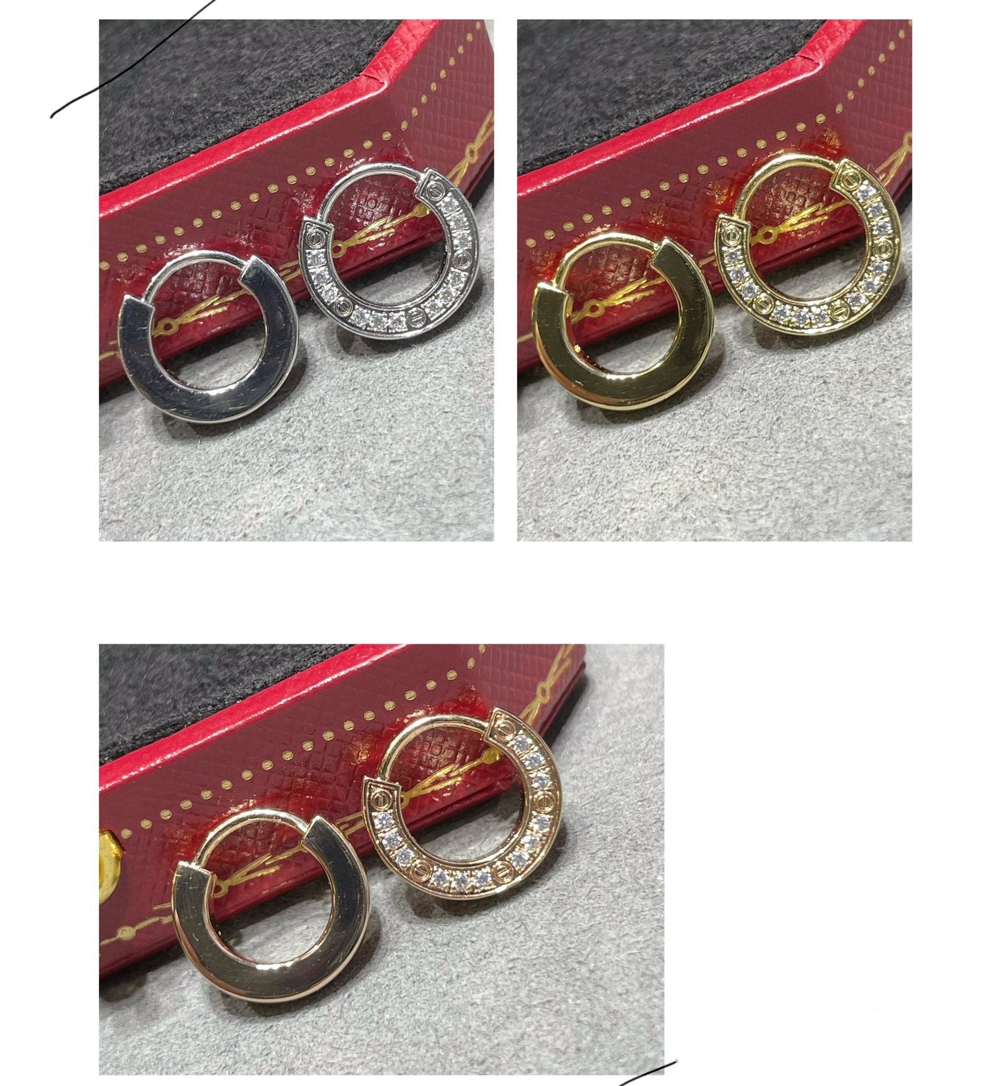 [Angela Schmuck]LIEBE DIAMANT OHRRINGE