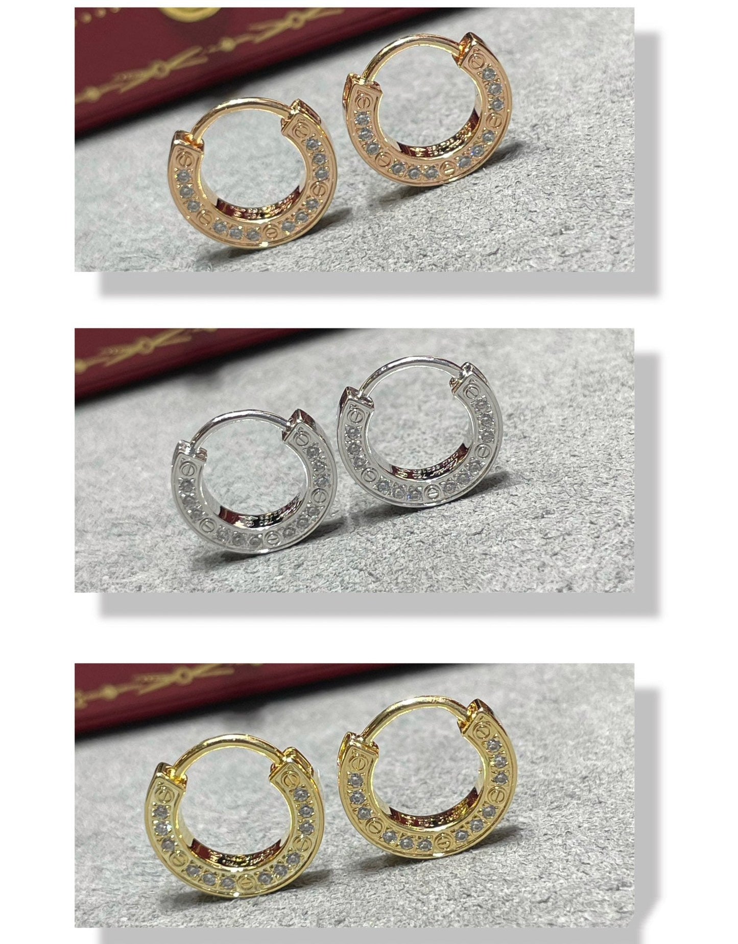 [Angela Schmuck]LIEBE DIAMANT OHRRINGE