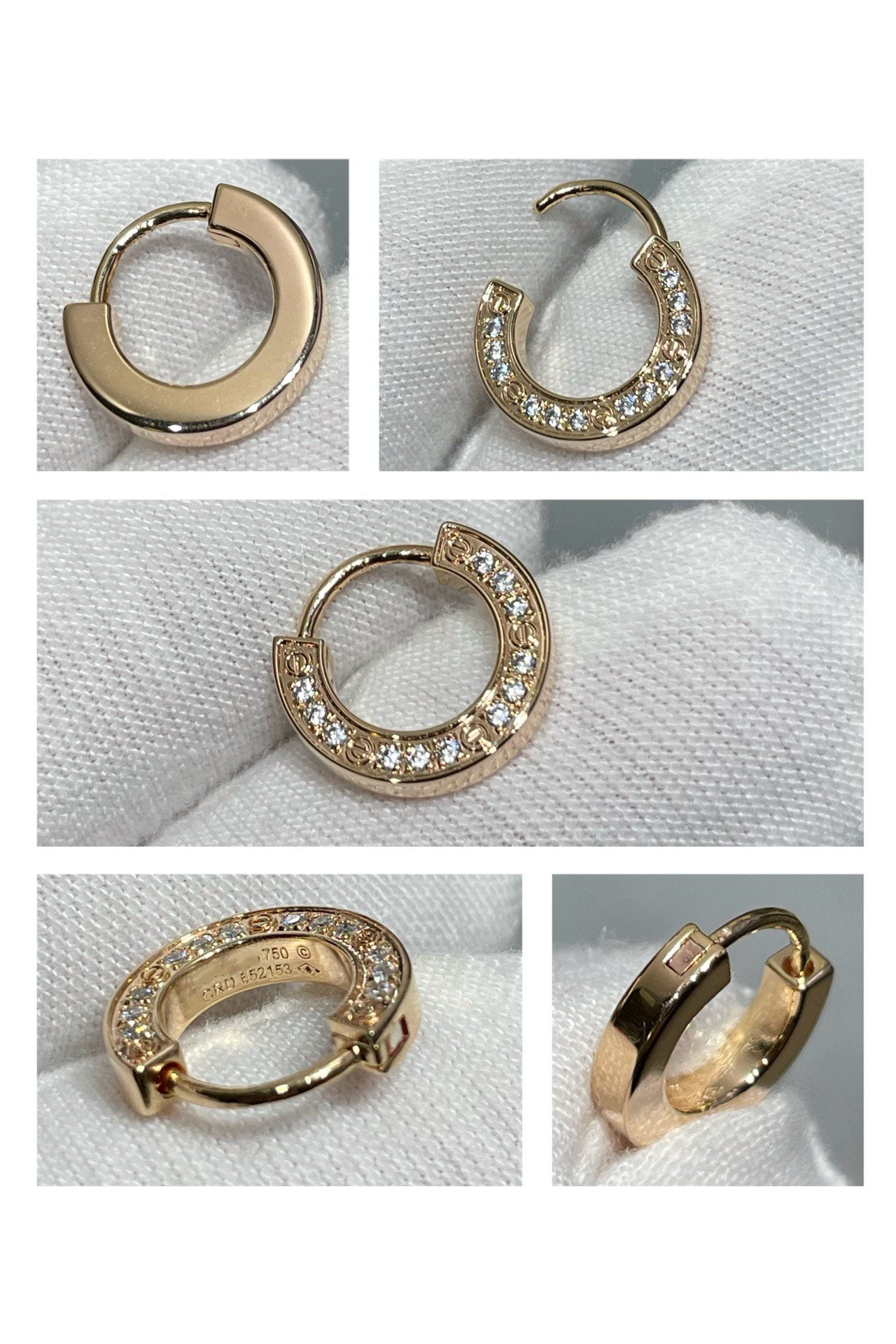 [Angela Schmuck]LIEBE DIAMANT OHRRINGE