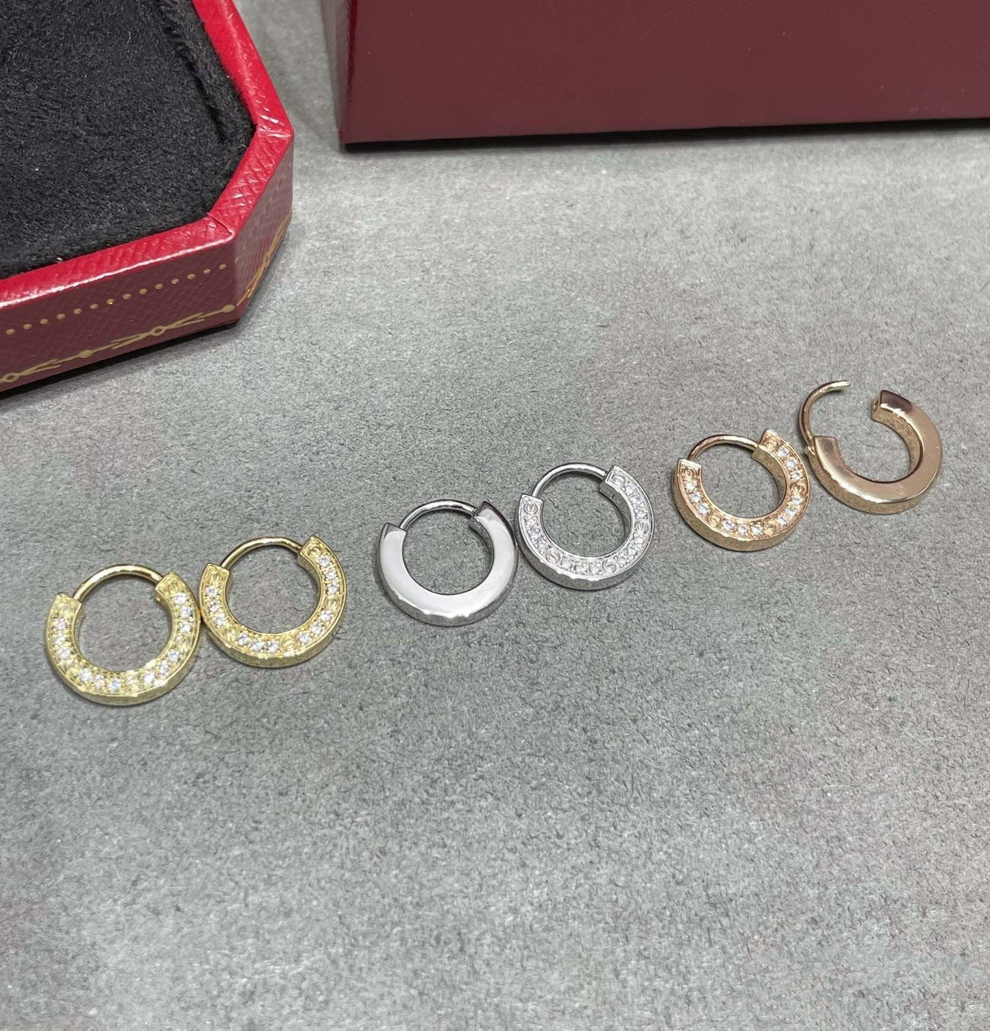 [Angela Schmuck]LIEBE DIAMANT OHRRINGE