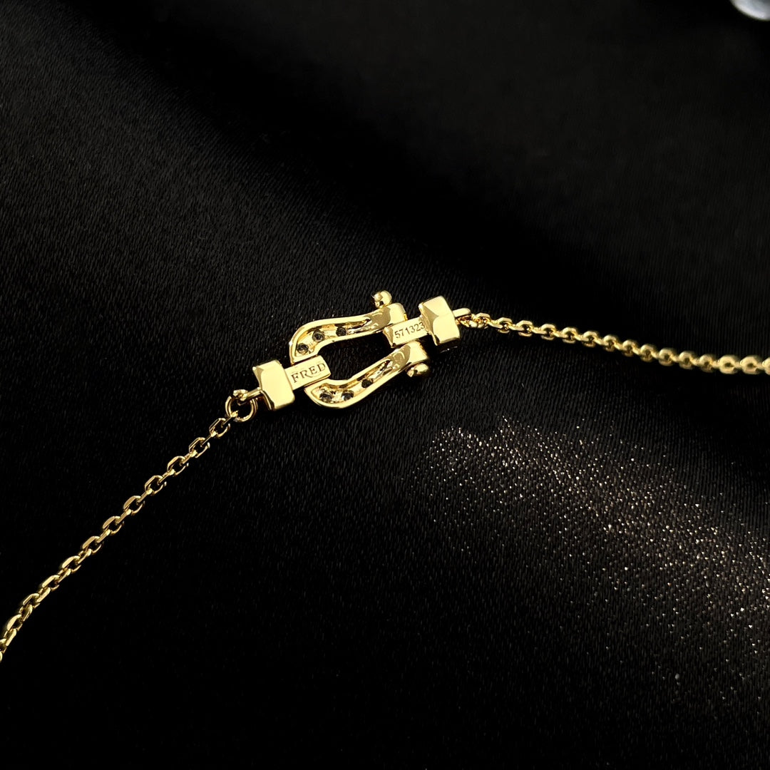[Angela Schmuck]FORCE 10 VOLLE DIAMANT-SCHNALLE KETTENGLIEDER MINI-MODELL
