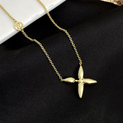 [アンジェラジュエリー]ルイセット ゴールドネックレス