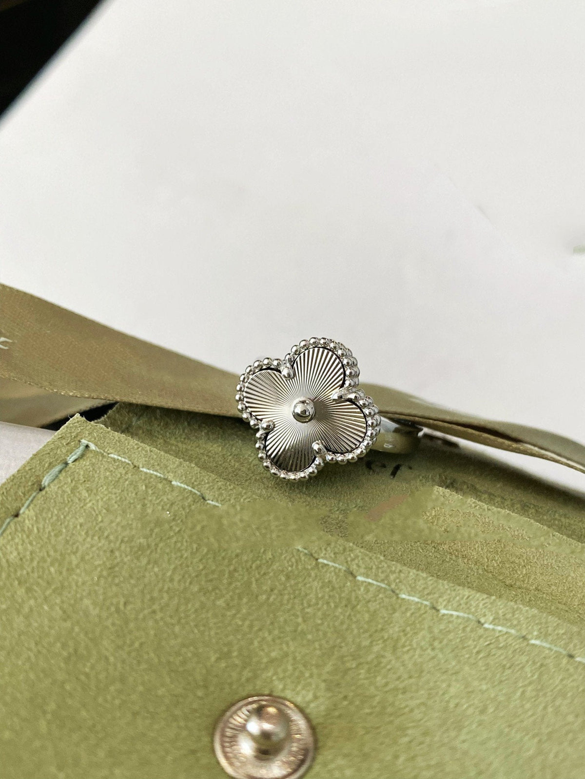 [Angela Schmuck] KLEEBLATT SILBERRING