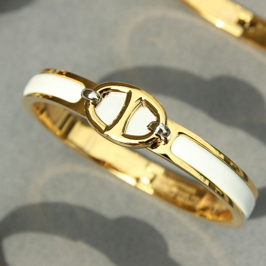 [Angela Jewellery]CLIC CHAINE GOLD BRACELET
