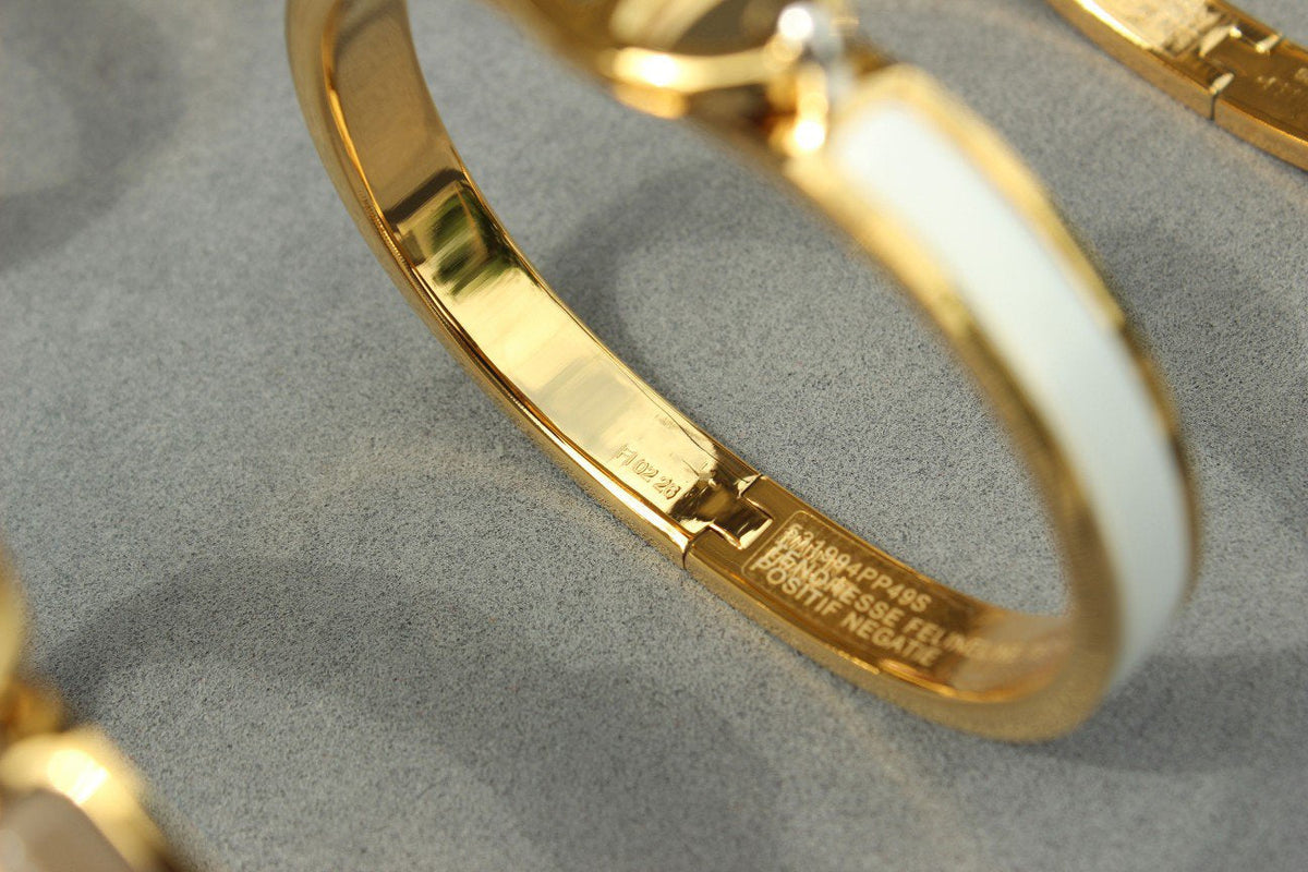 [Angela Jewellery]CLIC CHAINE GOLD BRACELET