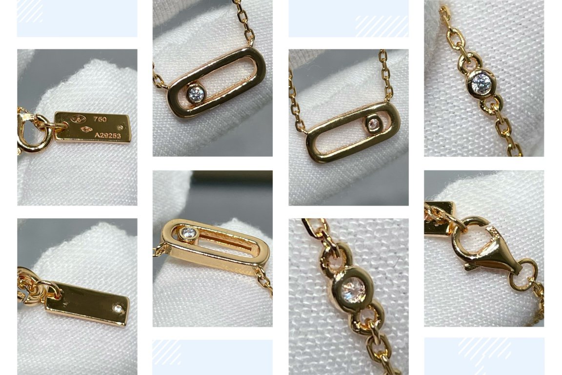 [Angela Jewelry]MOVE UNO DIAMOND NECKLACE