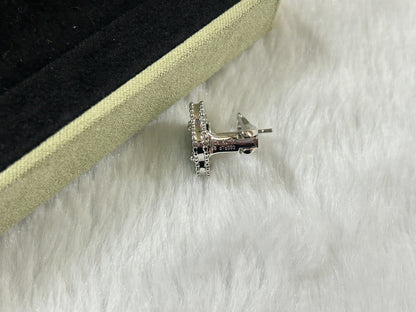 [Angela Jewellery]CLOVER PIETERSITE MEDIUM STUD EARRINGS