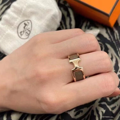 [Angela Jewellery]OLYMPE PINK GOLD RING