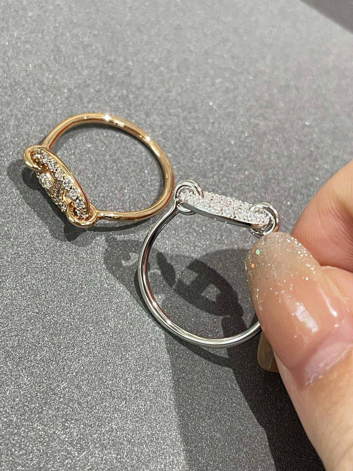 [Angela Jewellery]RONDE SMALL DIAMOND RING