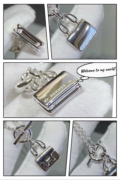 [Angela Jewellery] CONSTANCE ANHÄNGER SILBER HALSKETTE