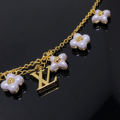 [Angela Jewellery]LOGO 6 MOTIF STAR AND SUN GOLD BRACELET