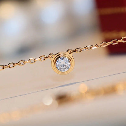 [Angela Jewelry]DAMOUR DIAMOND NECKLACE