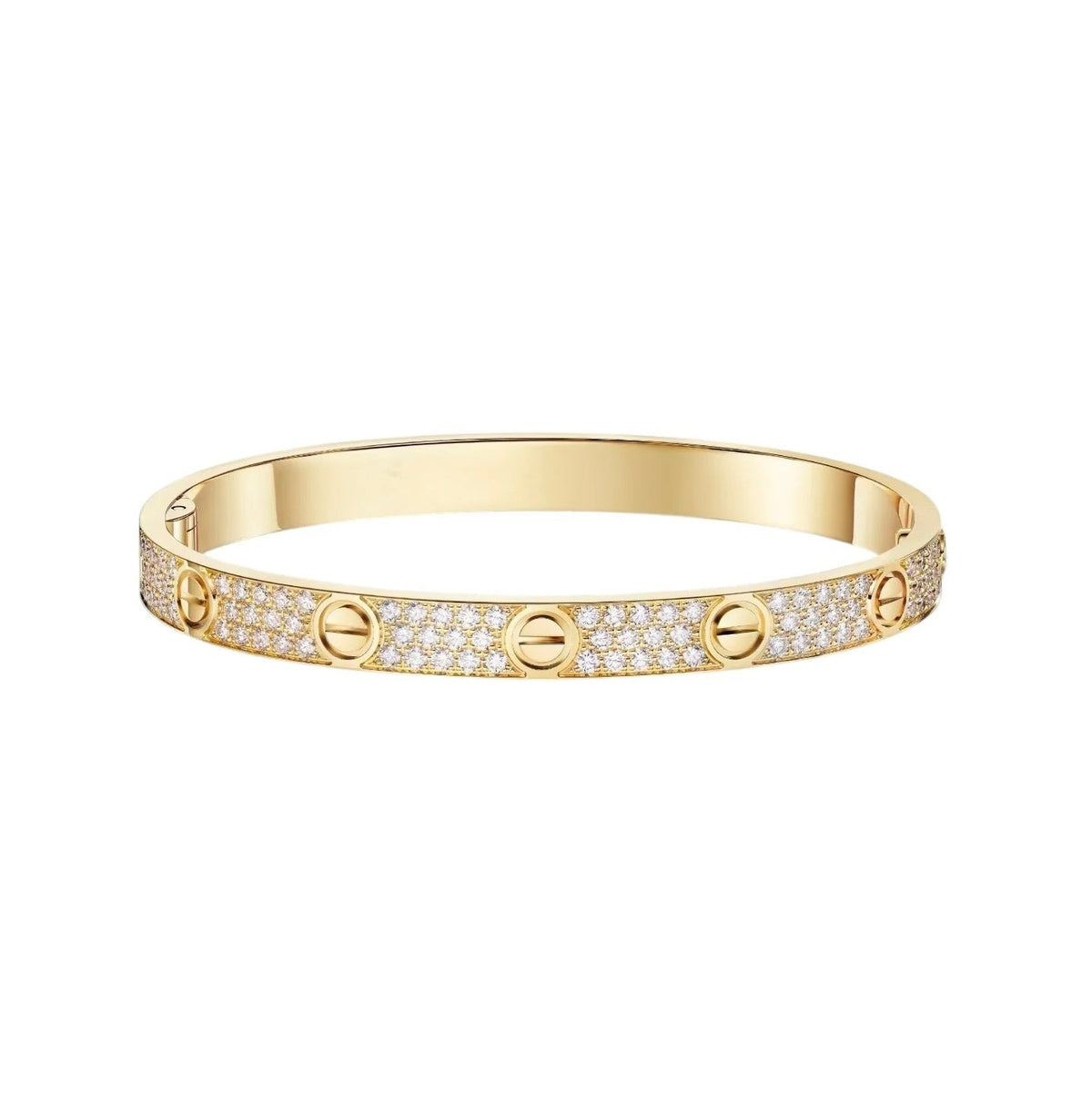[Angela Jewelry]LOVE BRACELET 6.1MM DIAMOND-PAVED