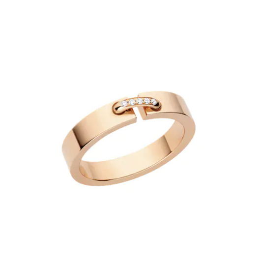 [Angela Jewellery]ALLIANCE LIENS VIDENCE DIAMOND 4MM RING