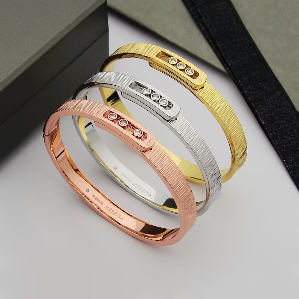 [Angela Jewelry]Move Noa Ciselé bangle