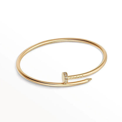 [Angela Jewelry] Panthère & LOVE  & JUSTE  Diamond Bracelet Stack Set
