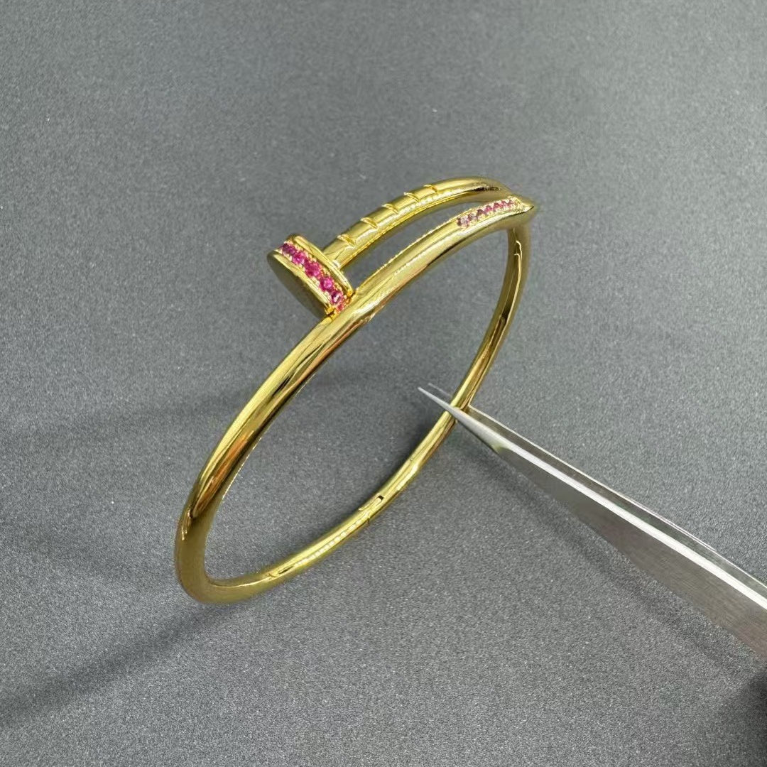 [Angela Jewelry]JUSTE BRACELET 2.5MM DIAMONDS NEW