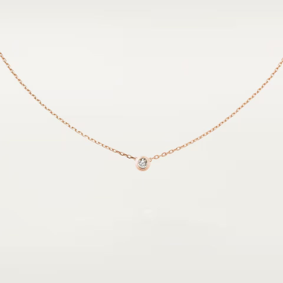 [Angela Jewelry]DAMOUR DIAMOND NECKLACE