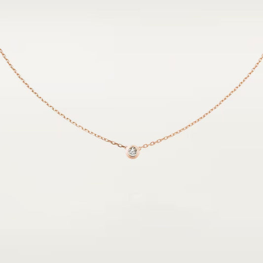 [Angela Jewelry]DAMOUR DIAMOND NECKLACE