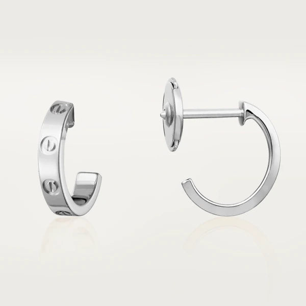 [アンジェラジュエリー]ラブイヤリング 2.65mm シルバー