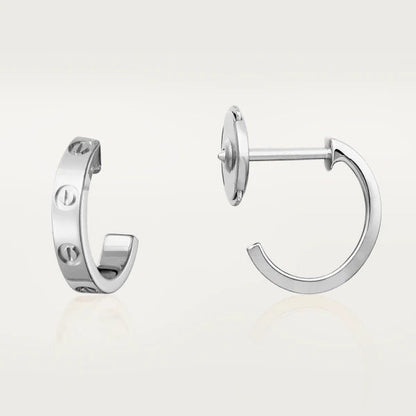 [アンジェラジュエリー]ラブイヤリング 2.65mm シルバー