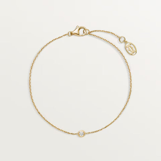 [Angela Jewelry]DAMOUR BRACELET 1 DIAMOND