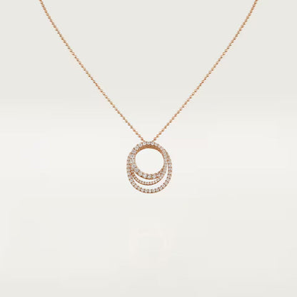 [Angela Jewelry]ETINCELLE  FULL DIAMOND NECKLACE