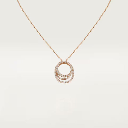 [Angela Jewelry]ETINCELLE  FULL DIAMOND NECKLACE