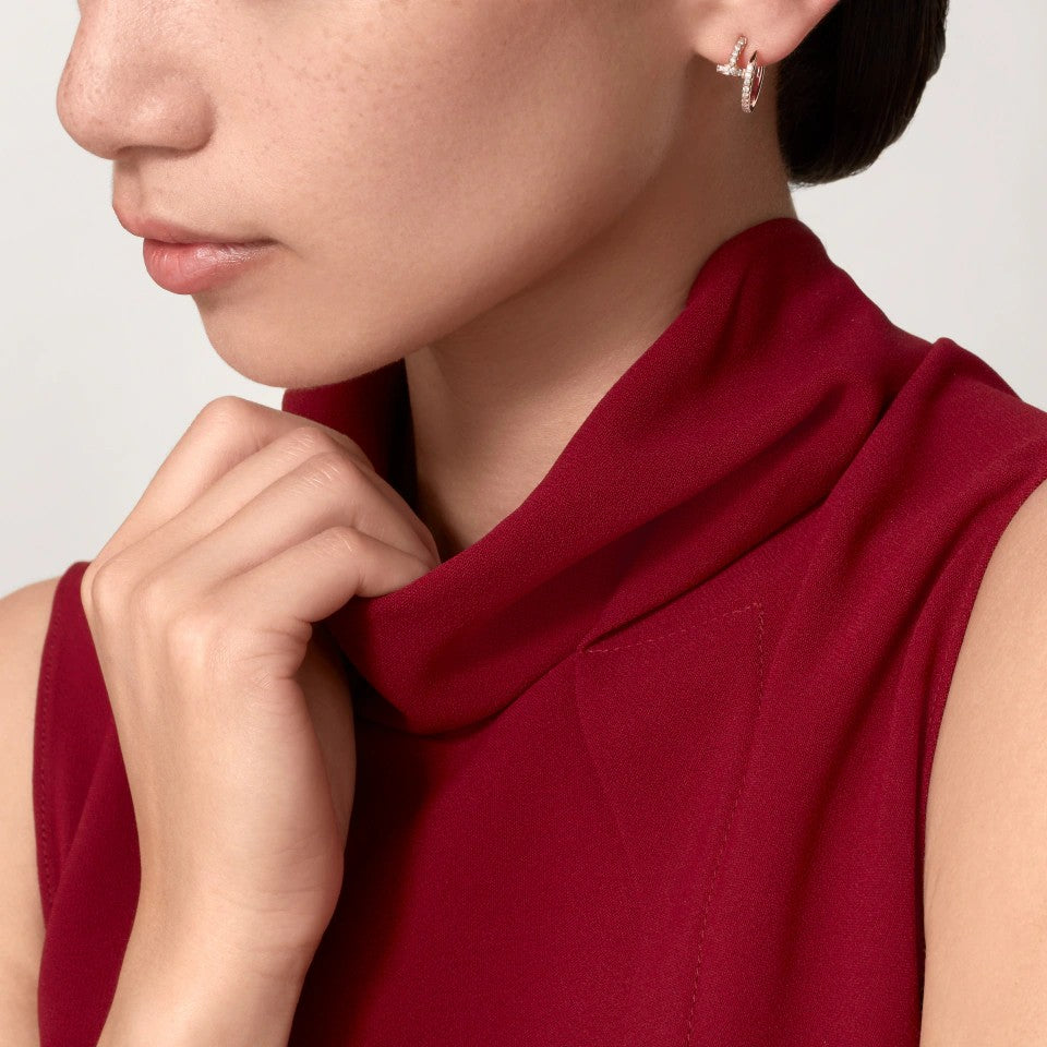 [Angela Jewelry]JUSTE FULL DIAMOND SMALL EARRINGS