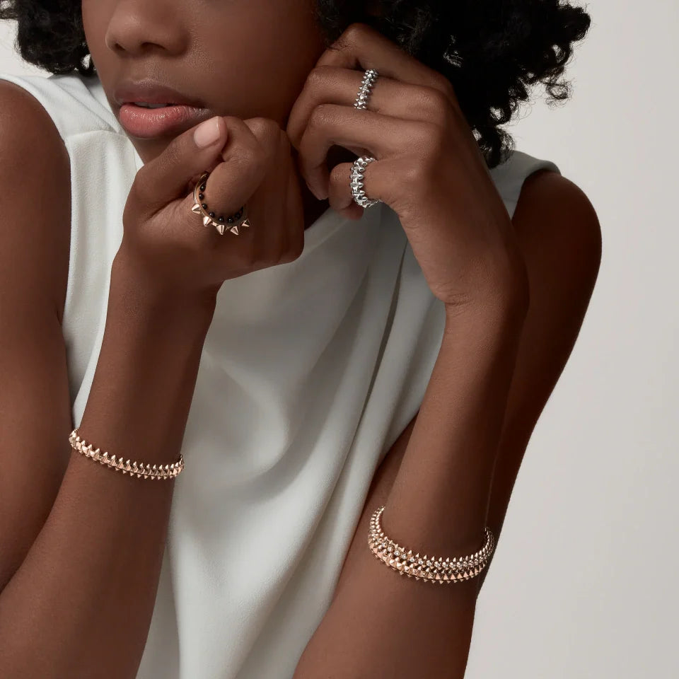 [Angela Jewelry]CLASH  BRACELET 8MM DIAMONDS