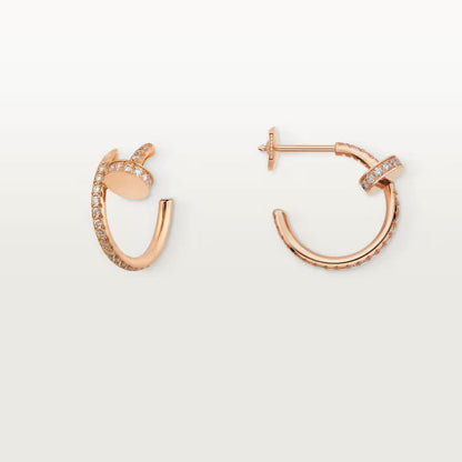 [Angela Jewelry]JUSTE FULL DIAMOND SMALL EARRINGS