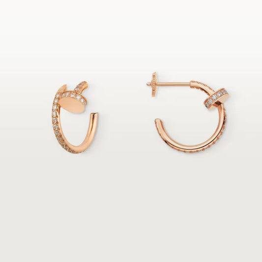 [Angela Jewelry]JUSTE FULL DIAMOND SMALL EARRINGS