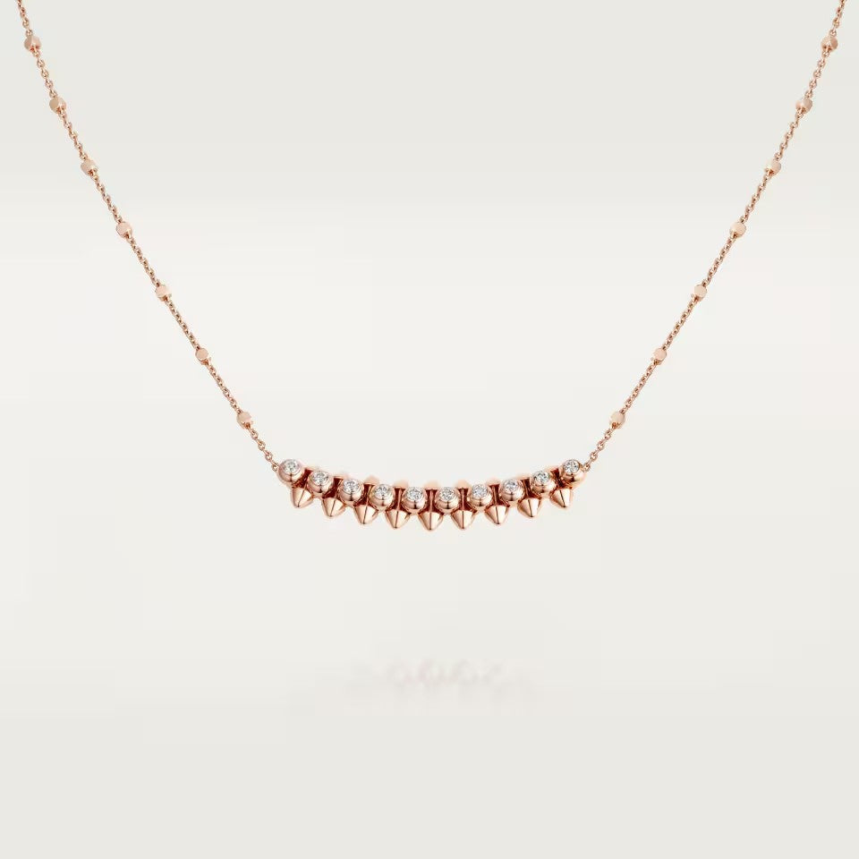 [Angela Jewelry]CLASH  MEDIUM DIAMOND NECKLACE
