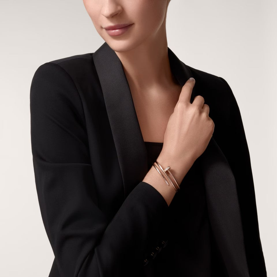 [Angela Jewelry]JUSTE BRACELET 3.5MM DOUBLE ROW DIAMOND