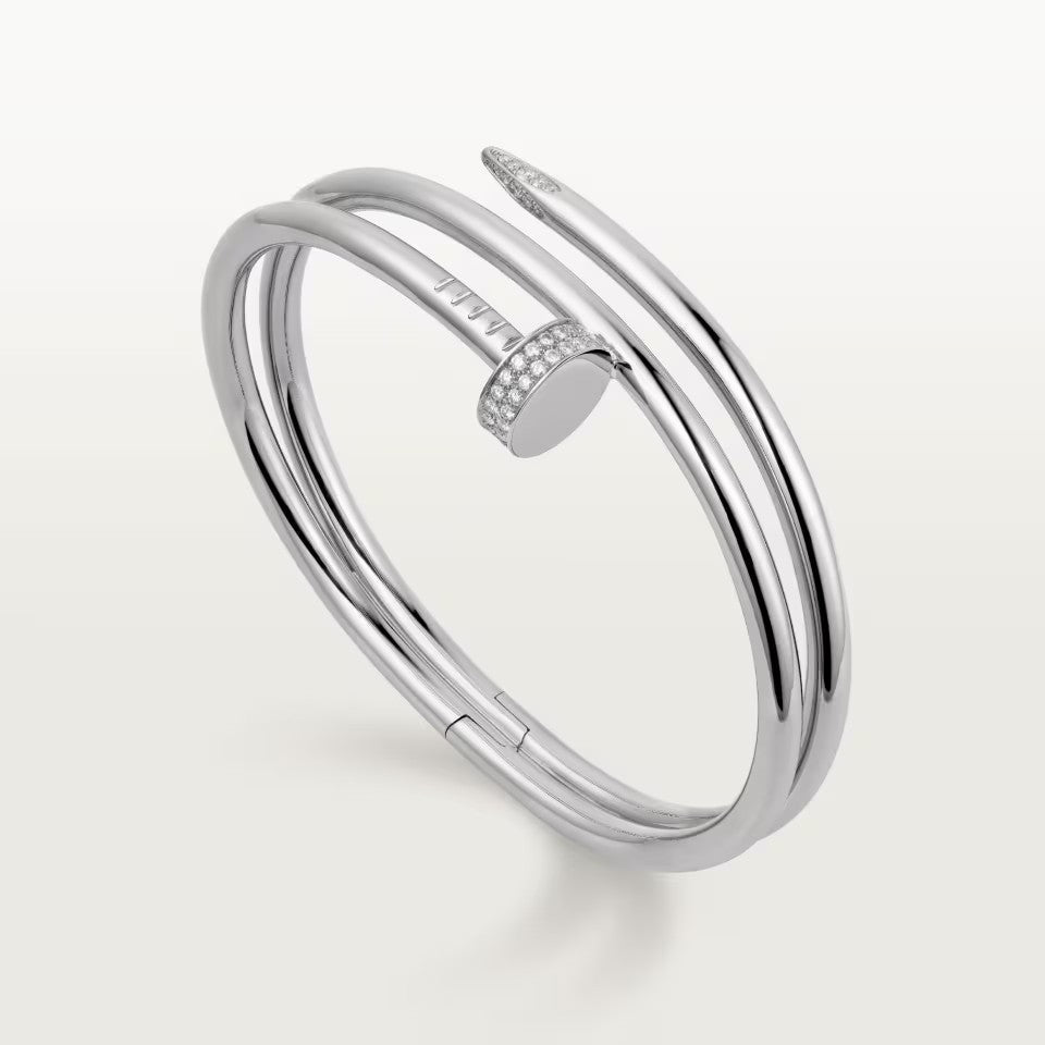 [Angela Jewelry]JUSTE BRACELET 3.5MM DOUBLE ROW DIAMOND