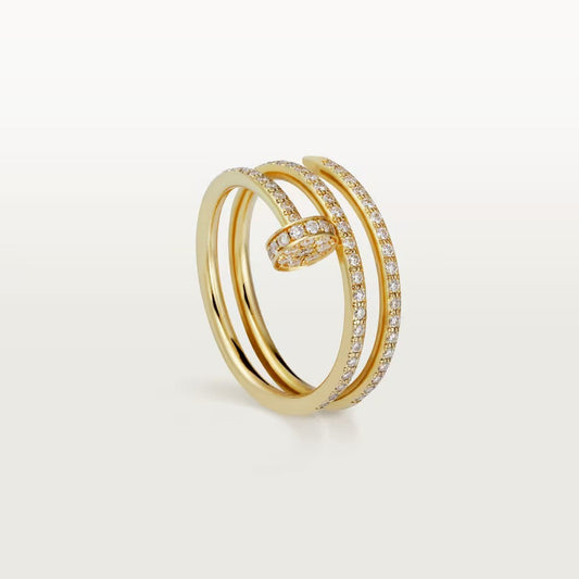 [Angela Jewelry]JUSTE RING 4.8MM FULL DIAMOND