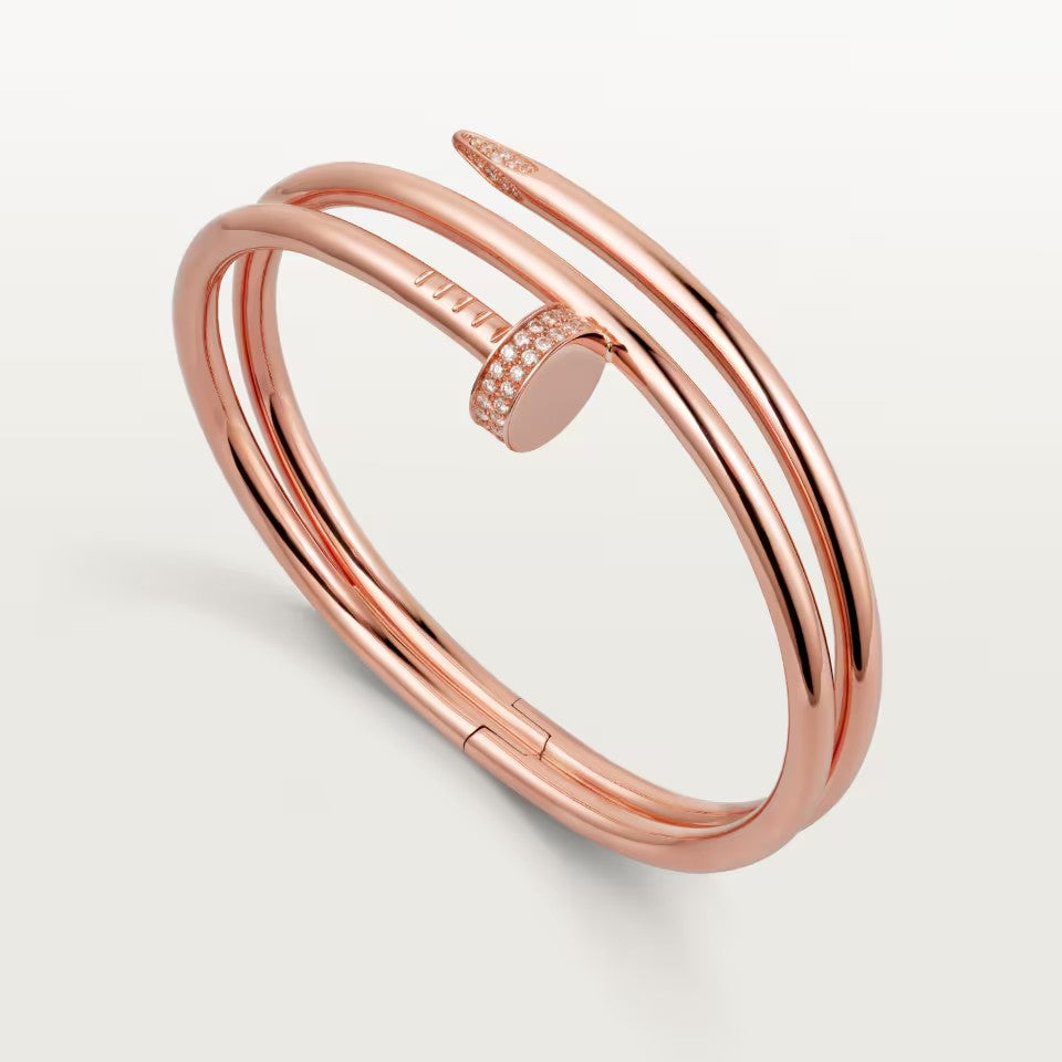 [Angela Jewelry]JUSTE BRACELET 3.5MM DOUBLE ROW DIAMOND