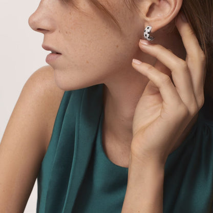 [Angela Jewelry]PANTHERE MINI FULL DIAMOND EARRINGS