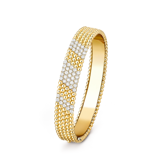 [Angela Jewelry]  FIVE-ROW DIAMOND BRACELET