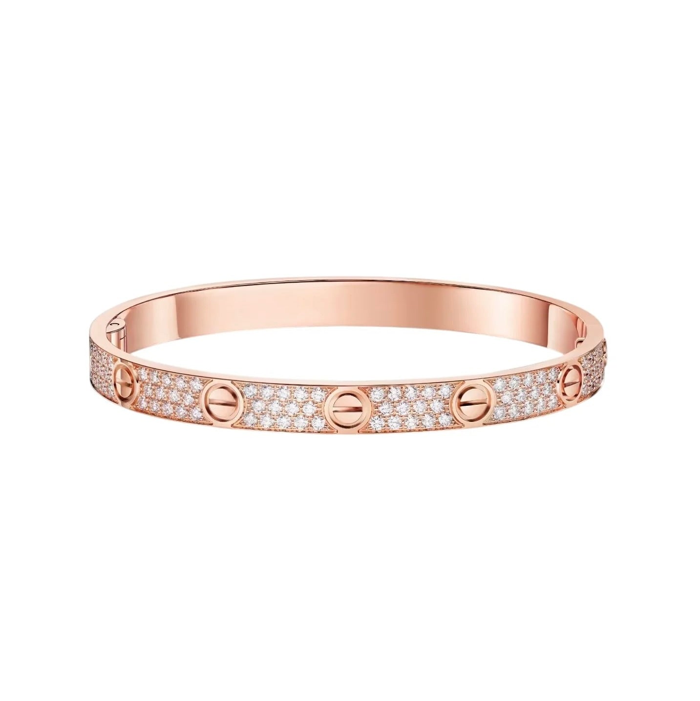 [Angela Jewelry]LOVE BRACELET 6.1MM DIAMOND-PAVED