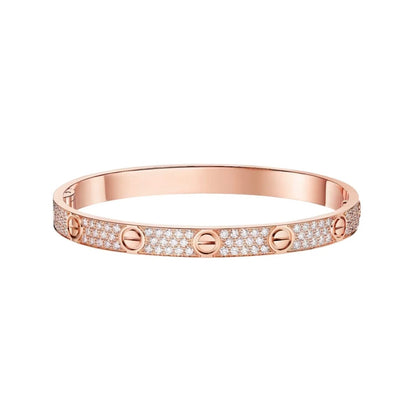 [Angela Jewelry]LOVE BRACELET 6.1MM DIAMOND-PAVED