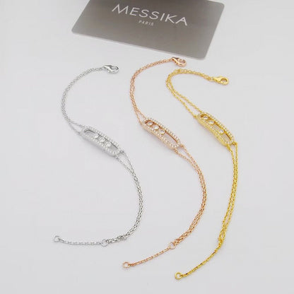 [Angela Jewelry] Move Classique pavé bracelet