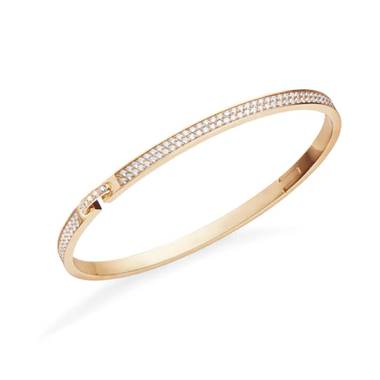 [Angela Jewellery]LIENS VIDENCE DIAMOND PAVED BRACELET