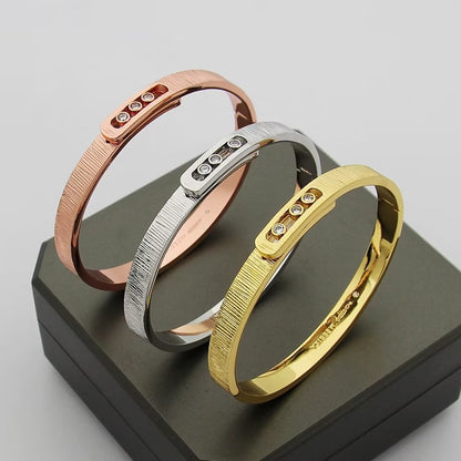 [Angela Jewelry]Move Noa Ciselé bangle