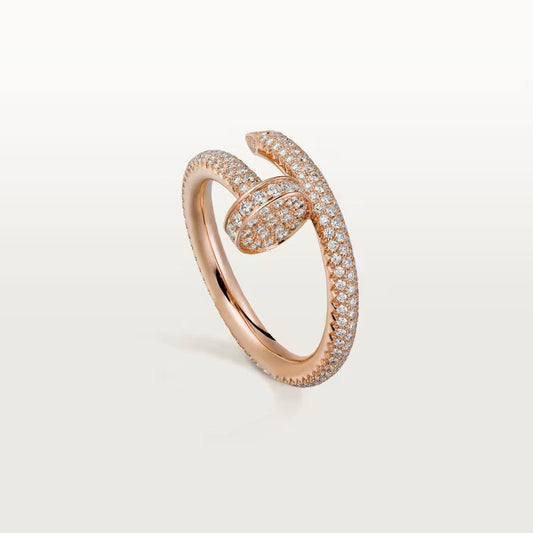 [Angela Jewelry]JUSTE RING 2.6MM FULL DIAMOND