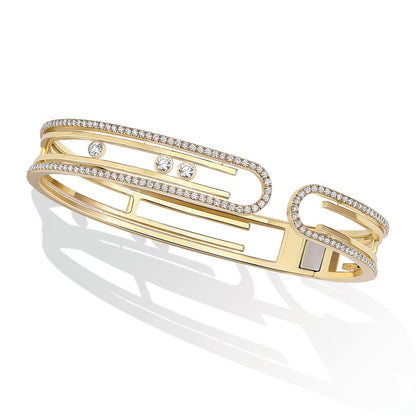 [Angela Jewelry]MOVE 10TH PAVED DIAMOND BRACELET