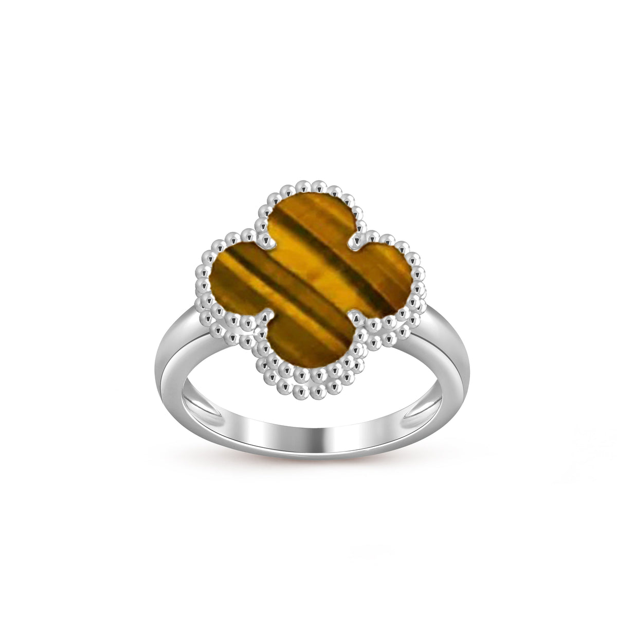 [Angela Jewelry]CLOVER SILVER RING COLLECTION